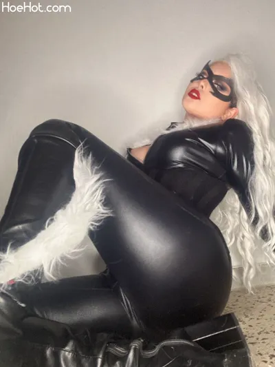 Natylikespizza - Black Cat nude cosplay leaked 272182