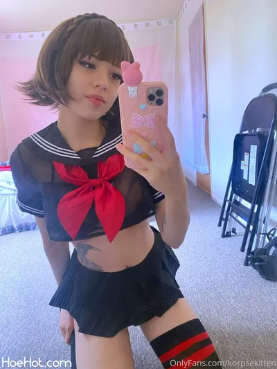 Korpsekitten - Makoto schoolgirl uniform nude cosplay leaked 392996