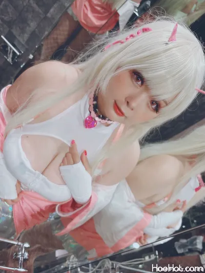 バイパー_NIKKE_コスプレ💗（りりむ）万華鏡ルーム、バスルームおっぱいガラスプレス、爆乳コスプレポートレート_【写真集】バイパー nude cosplay leaked 146253