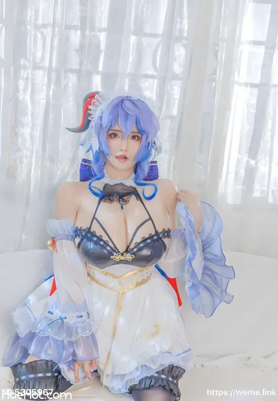 古阿扎 - 甘雨 nude cosplay leaked 72884