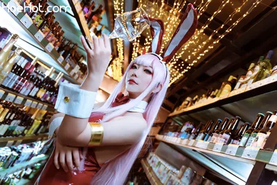 机智的哔啵 - Zero Two Bunnygirl [22P] nude cosplay leaked 440026