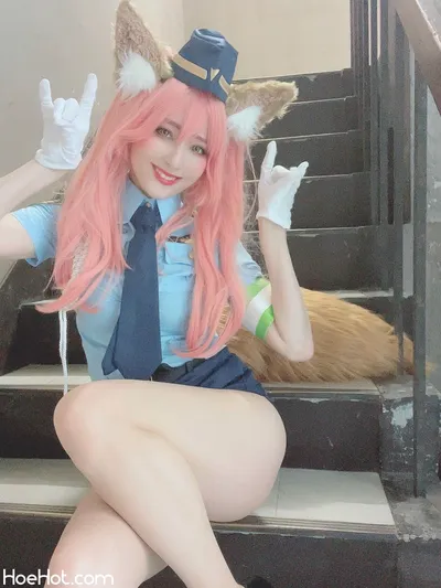 Konomi - Officer Tamamo nude cosplay leaked 292901