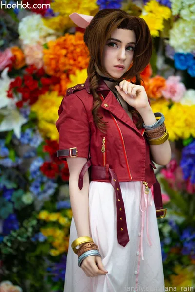 lana_rain Aerith nude cosplay leaked 145997