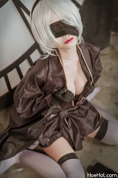 Yuna (유나) - 2b nude cosplay leaked 341919