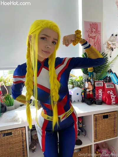 Babyfooji - All Might nude cosplay leaked 184259