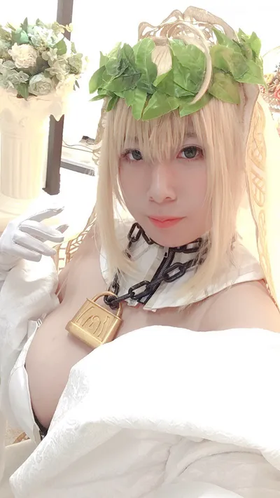 Bilibili - Nero bride nude cosplay leaked 111904