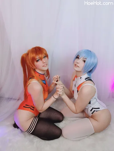 Liinowitsch - Rei &amp; Asuka nude cosplay leaked 374486