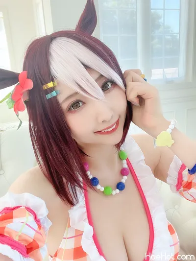 Momoiro Reku - Special Week nude cosplay leaked 297949