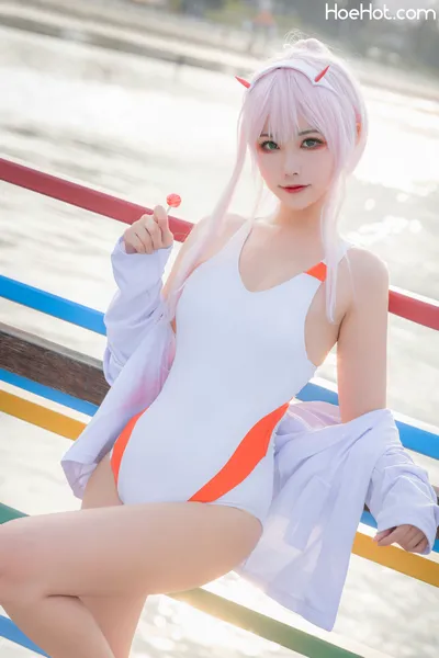 [Momoko葵葵]DARLING in the FRANXX 02 泳装 兔女郎&amp;花嫁 nude cosplay leaked 159152