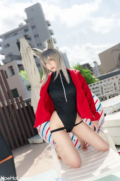 [切切celia] 明日方舟 红 Arknights Vermeil nude cosplay leaked 184043