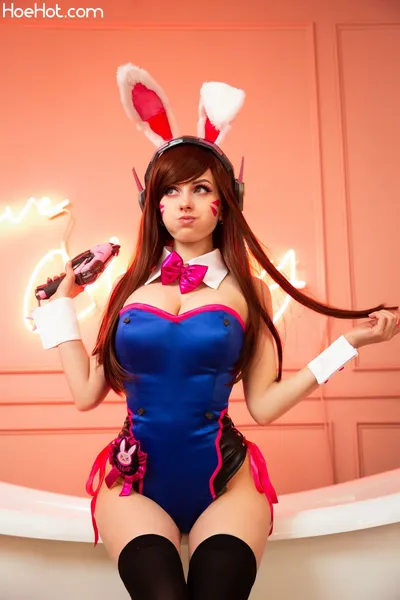 Rolyatis Taylor - D.Va Bunny Suit nude cosplay leaked 501077