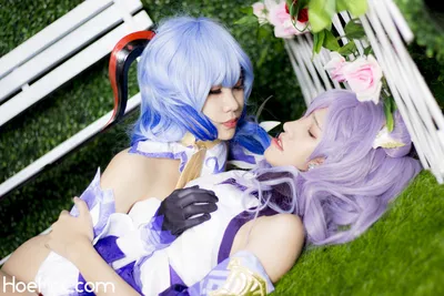 [HK&amp;SYR] Today&#039;s Menu (Ganyu x Keqing) nude cosplay leaked 627628