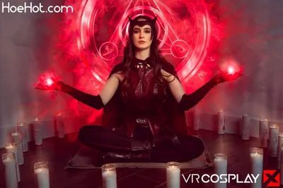 [VRCosplayX] Hazel Moore as Scarlet Witch nude cosplay leaked 454359