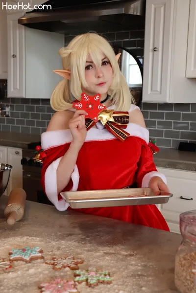 Melondoki - Klee xmas nude cosplay leaked 279975