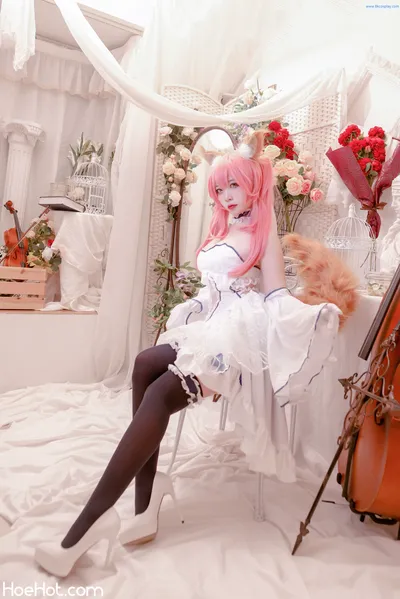 [二佐Nisa] NO.131 Fate玉藻前婚纱 Tamamo no Mae Wedding Dress nude cosplay leaked 461252