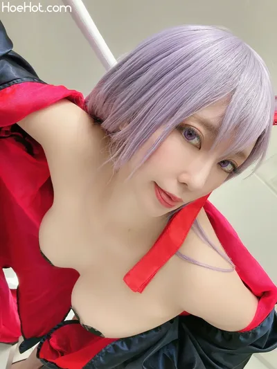 [Ringo Mitsuki] すけべな夏、小悪魔系後輩bbちゃんの夏💜😈💜スケスケえっちな白レオタード祭り💖 nude cosplay leaked 451217