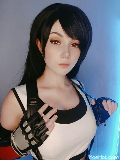 Anastasia Komori - Tifa nude cosplay leaked 521354