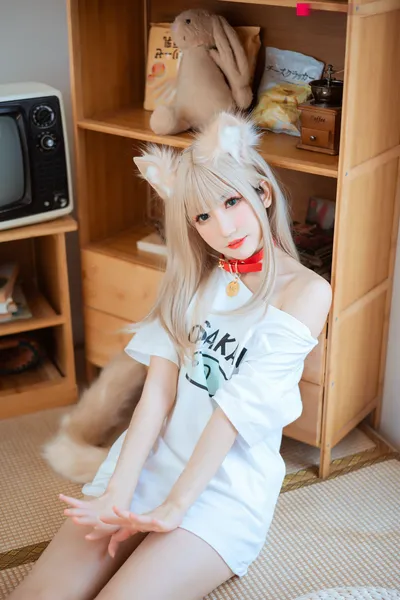 衣衣 - 猫娘 黄豆粉 nude cosplay leaked 5302