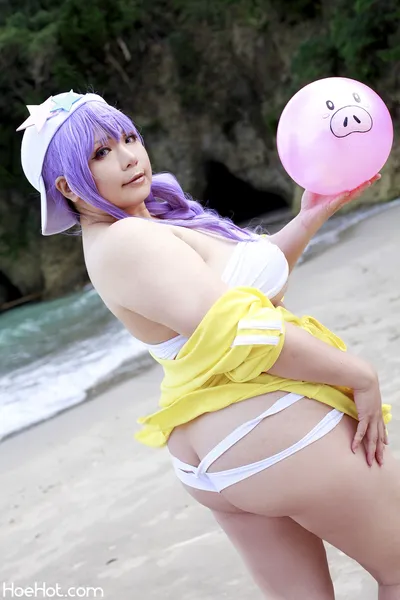 (C97) [mariposa luz de la luna (Chouzuki Maryou)] 2019 Other side of the moon (Fate Grand Order - BB) nude cosplay leaked 617422