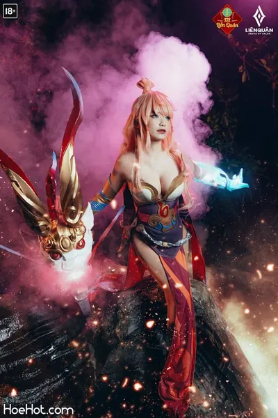 Arena of Valor Cosplay Tel&#039;annas Wreathing Mist nude cosplay leaked 399982