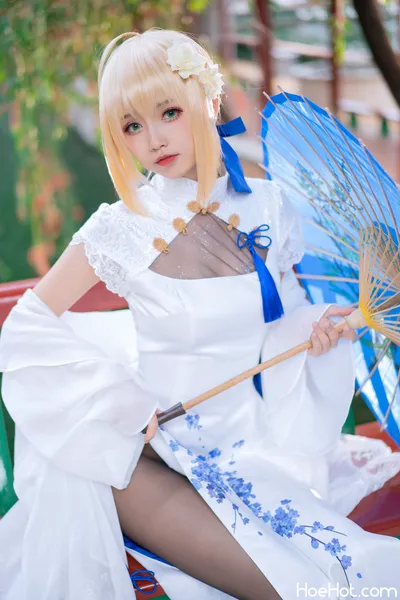 [大大卷卷小卷]FGOsaber 四周年旗袍 nude cosplay leaked 137068