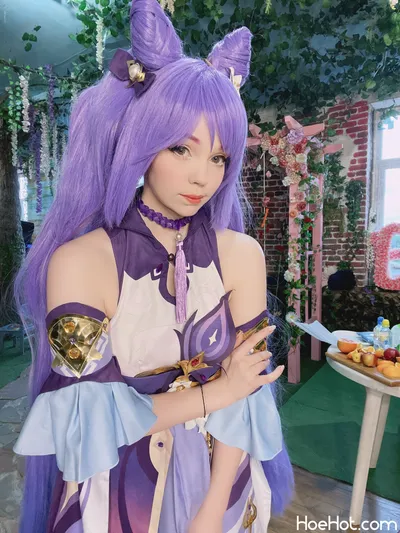 Caticornplay - Keqing nude cosplay leaked 465935