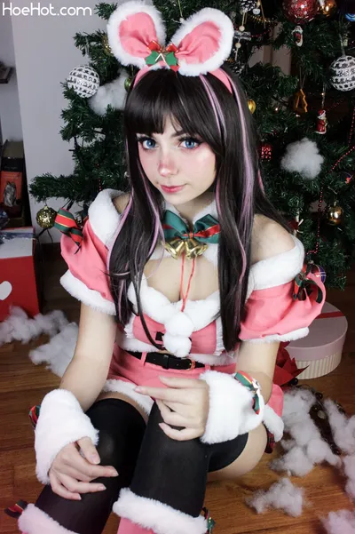 Himeecosplay - Kizuna Ai Christmas nude cosplay leaked 462786