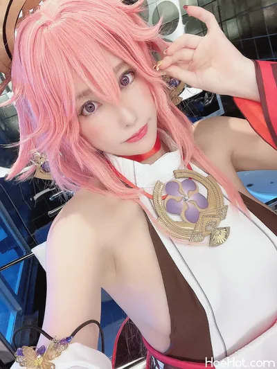 [林檎蜜紀] えっち八重神子 nude cosplay leaked 540676