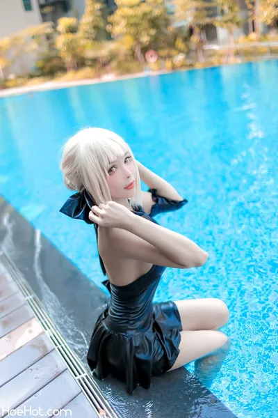 KitKat 9 - Saber Alter Swim Suit nude cosplay leaked 439027