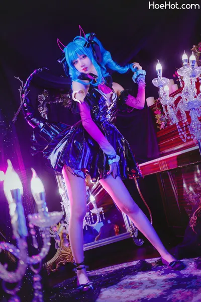 木绵绵OwO – 初音未来小恶魔 nude cosplay leaked 526765