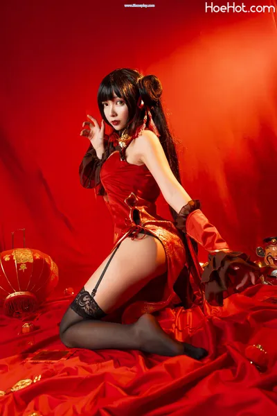 [妍子坚不可摧] 狂三新年 Tokisaki Kurumi Happy New Year nude cosplay leaked 78564