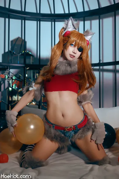 MingTao 明桃 - Asuka Werewolf nude cosplay leaked 439681