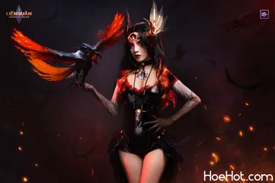 Arena of Valor Cosplay Natalya Burning Embers nude cosplay leaked 96030