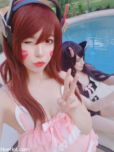 Sneaky - Pool Party Ahri nude cosplay leaked 611645