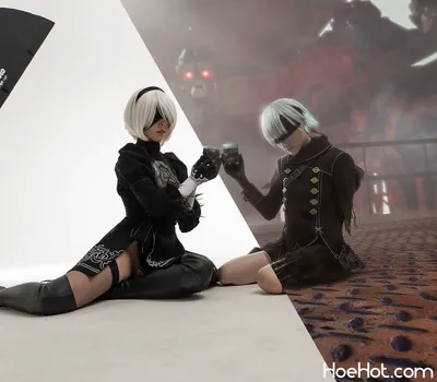 Helly Valentine - 2B &amp; 9S nude cosplay leaked 225156