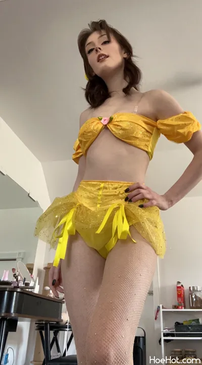 [Madison Stepka] Belle Costume! nude cosplay leaked 170648