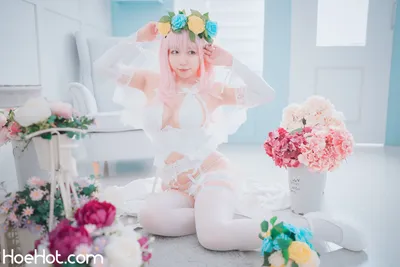 [DJAWA] Myaron - Super Sonico White Wedding (Super Sonico) nude cosplay leaked 253787