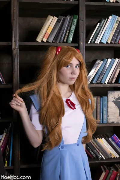 K0lenochka - Asuka school uniform nude cosplay leaked 109090