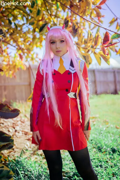 Amy Thunderbolt - Zero Two nude cosplay leaked 629114