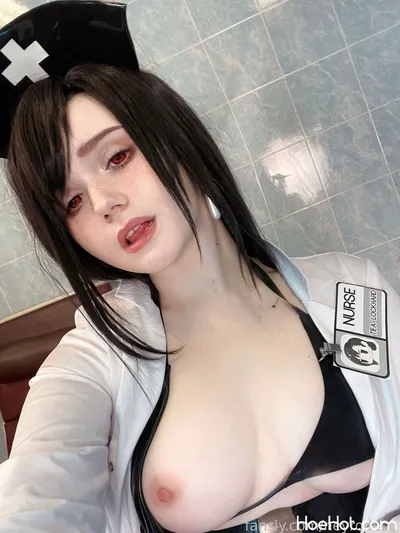 Neyrodesu - Tifa &amp; 2B Dark Nurses nude cosplay leaked 311266