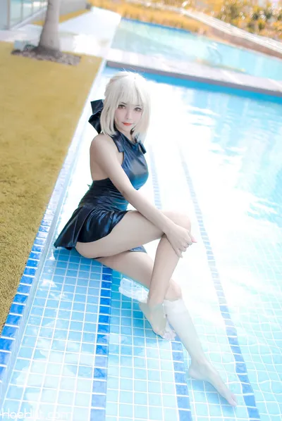 KitKat 9 - Saber Alter Swim Suit nude cosplay leaked 439019