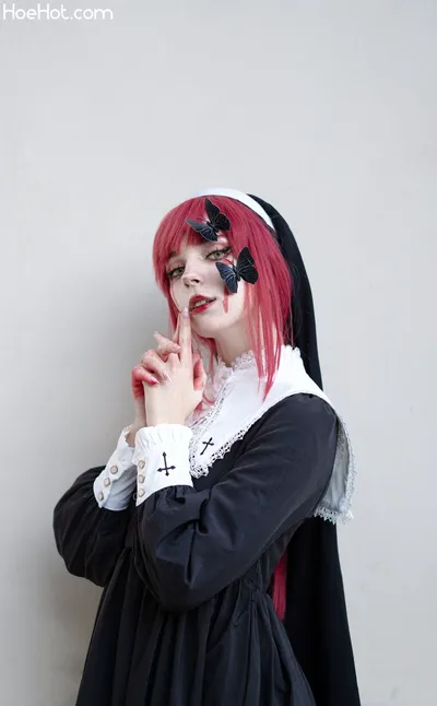 Himeecosplay - Nun Makima nude cosplay leaked 217291