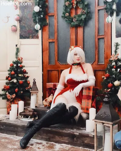 Misaki Sai - A2 &amp; 2B XMAS nude cosplay leaked 410647