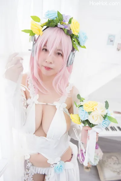 Bilibili - Super Sonico bride nude cosplay leaked 141999