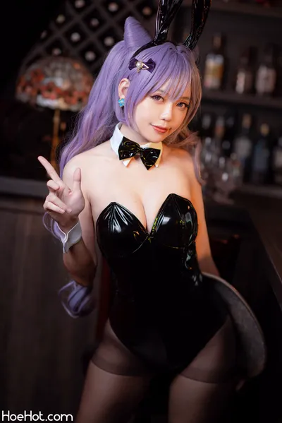 Angie0_0 - Keqing Bunny nude cosplay leaked 155762