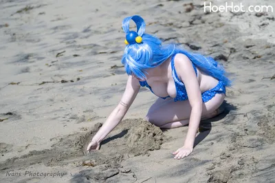 Realfrogg - Aqua nude cosplay leaked 322079