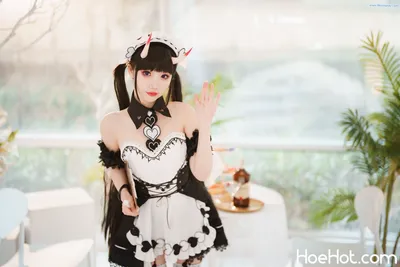 [面饼仙儿] 能代女仆 Azur Lane Noshiro Maid nude cosplay leaked 315995