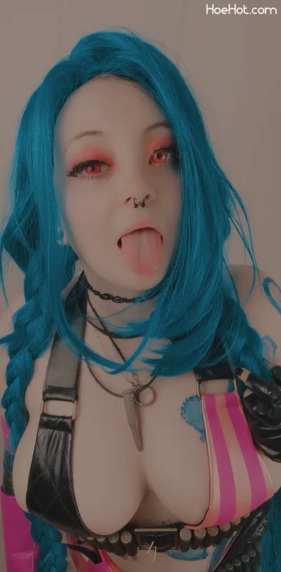 Little Scare Fox - Jinx nude cosplay leaked 261060