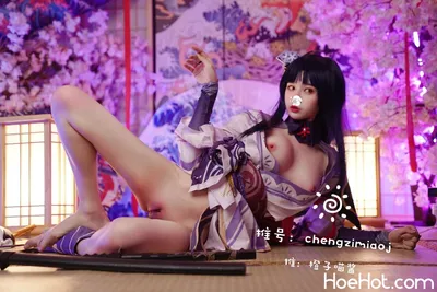 橙子喵酱 - 雷神 [26P] nude cosplay leaked 487168