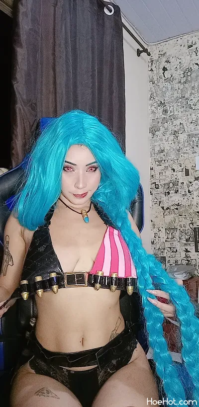 Jhully Sara - Jinx nude cosplay leaked 77569